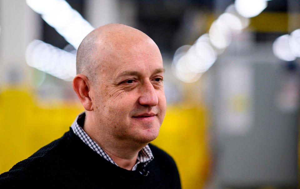 Tye Brady, chief technologist for Amazon Robotics: : ″This is the real stuff.″